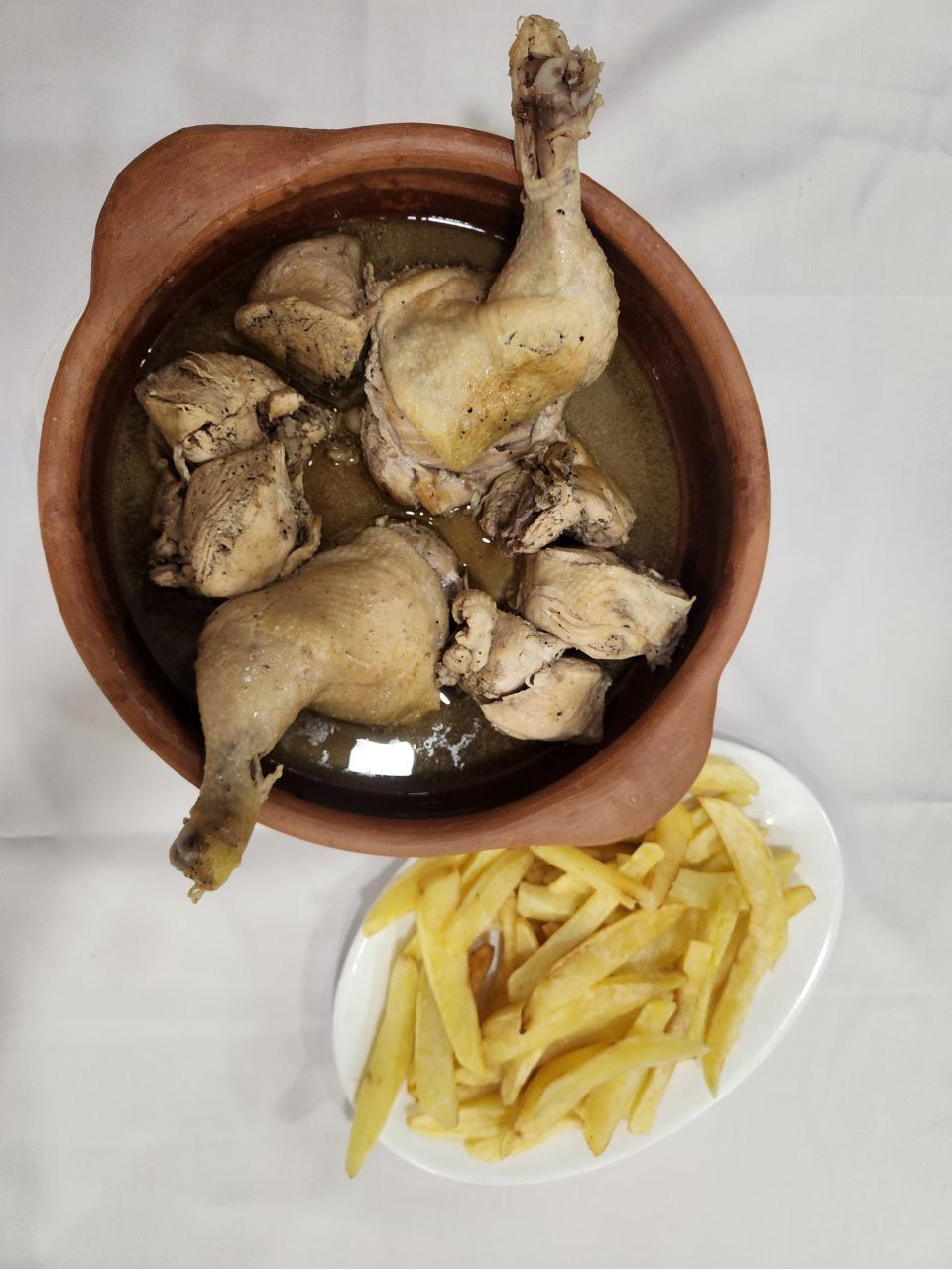 Pollo al Coñac